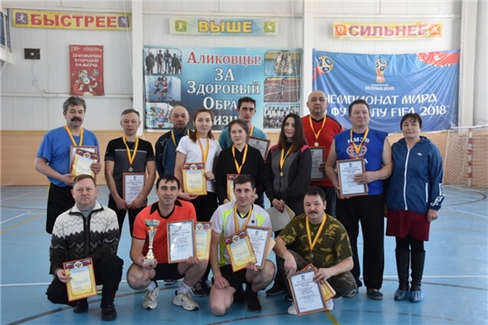 Турнир по волейболу между муниципальными служащими Аликовского района
