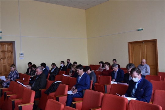Состоялось ѴІІІ очередное заседание Собрания депутатов Аликовского района VII созыва