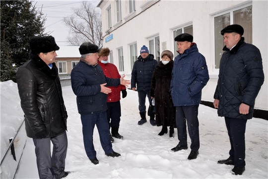 Обследование состояния здания Долгоостровской СОШ