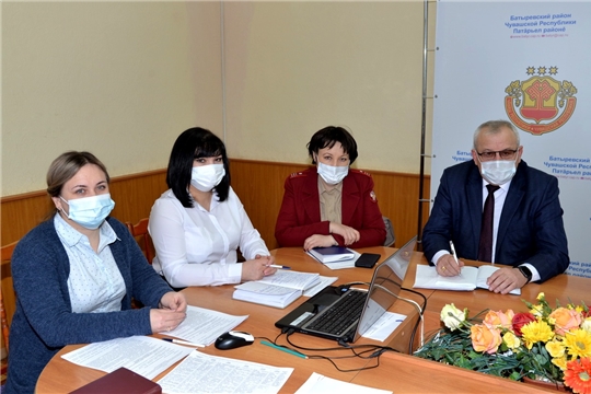Заседание Оперативного штаба по предупреждению распространения коронавирусной инфекции на территории Батыревского района