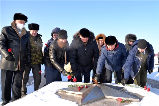 Всероссийская акция «Защитим память героев» в Батыревском районе