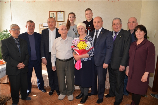 Поздравление с 85-летием Ф.В.Медведева из села Туруново