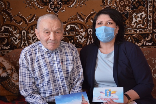 90 летие отмечает труженик тыла, ветеран труда, житель д.Кокшаново Вениамин Сергеевич Ергунов