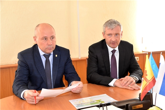 Батыревский район посетил министр промышленности и энергетики Чувашской Республики