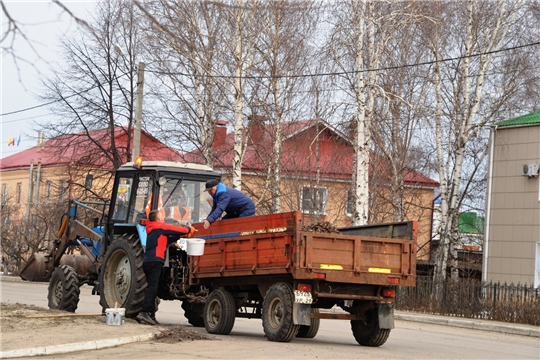 Субботник в с.Батырево