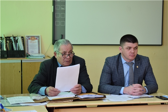 Выездное заседание Союза ветеранов АПК Батыревского района.