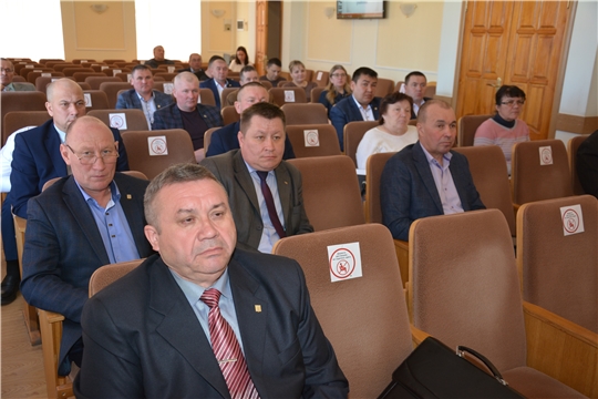Совещание с главами сельских поселений Батыревского района