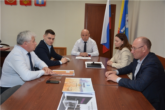 Рабочая встреча главы администрации Батыревского района с представителями Ростелекома