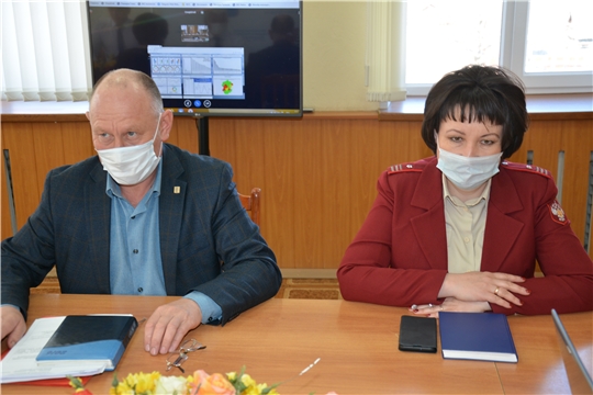 Очередное заседание районного Оперативного штаба по предупреждению распространения коронавирусной инфекции.