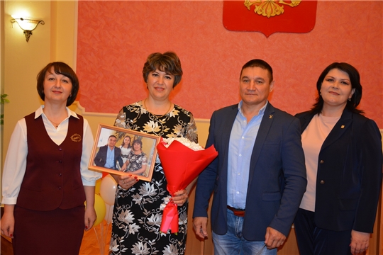 Празднование Международного дня семьи  во Дворце бракосочетания Батыревского района