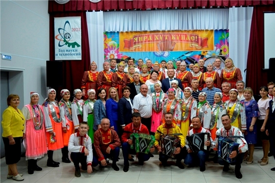Гармонисты района- на районном открытом фестивале-конкурсе «Выля, хут купăс!» («Играй,гармонь!»)