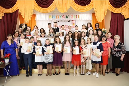 Торжественное вручение свидетельств в Батыревской детской школе искусств