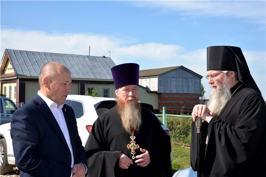 Глава администрации района встретил Преосвященнейшего Феодора, епископа Алатырского и Порецкого