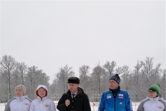 Лыжные гонки профсоюза работников здравоохранения России