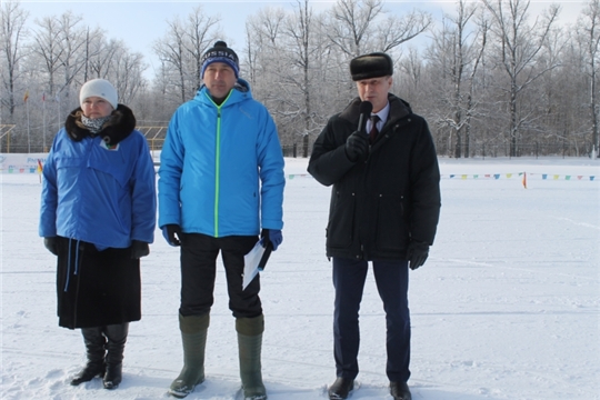 Состоялось Первенство по лыжным гонкам среди работников образования  Чебоксарского района в зачет спартакиады