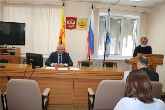 Заседание комиссии по предупреждению и ликвидации чрезвычайных ситуаций и обеспечению пожарной безопасности Чебоксарского района