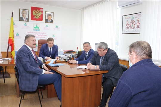 Чебоксарский район посетил Министр здравоохранения Чувашской Республики Владимир Степанов