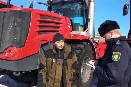 Смотр готовности сельскохозяйственных предприятий Чебоксарского района к весеннее-полевым работам 2021 года.