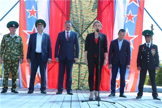 В Чебоксарском районе состоялось торжественное мероприятие, посвященное Дню пограничника