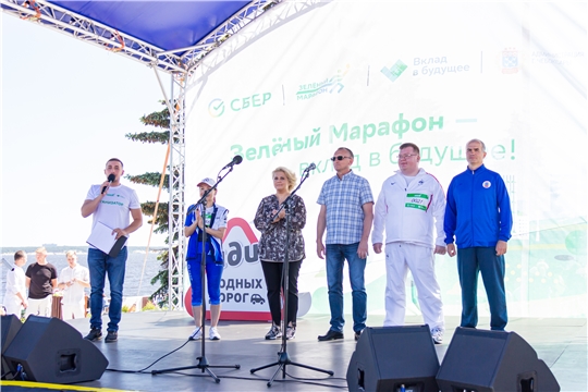 Глава города принял участие в федеральном проекте «Зеленый Марафон»