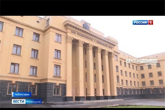 В Чебоксарах реконструируют здание старого Дома правительства