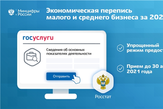 На Госуслугах стартовала Экономическая перепись малого и среднего бизнеса