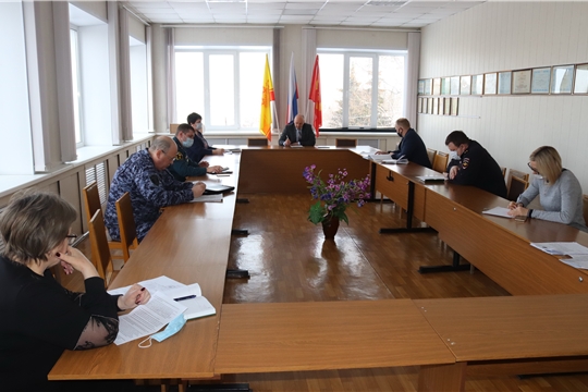 Заседание антитеррористической комиссии города Алатыря