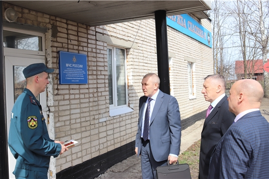Алатырь посетил председатель Государственного комитета Чувашской Республики по делам ГО и ЧС
