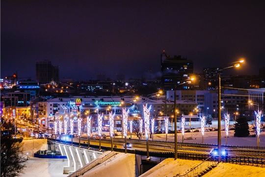 Новогоднее оформление города