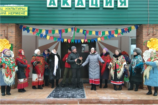 Масленица у ворот Дворца культуры «Акация»