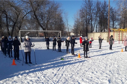 Столичные школьники активно готовятся к "Лыжне России"