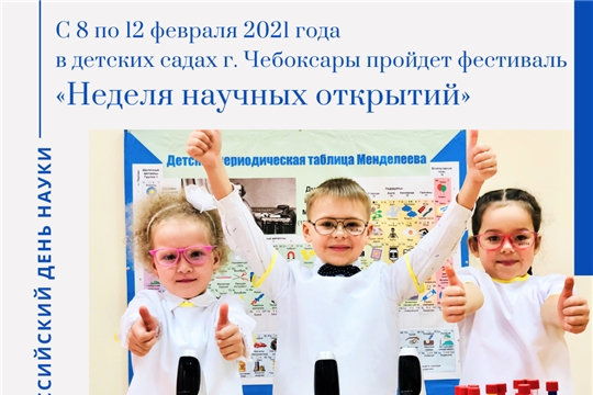 В дошкольных учреждениях города Чебоксары началась подготовка к открытию Года науки и технологий