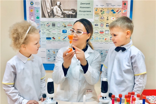 В детских садах города Чебоксары продолжается фестиваль «Неделя научных открытий»