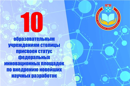 10 образовательным учреждениям присвоен статус инновационной площадки по внедрению новейших научных разработок