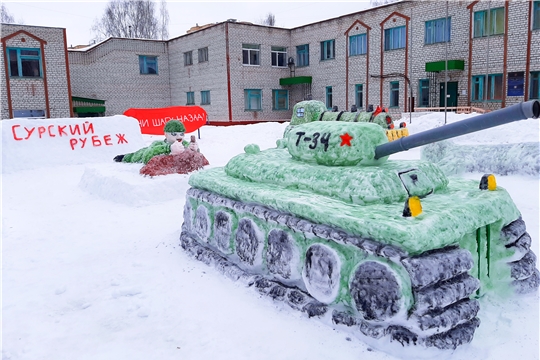 В Чебоксарах определены победители ежегодного конкурса снежных построек «Снежная фантазия»
