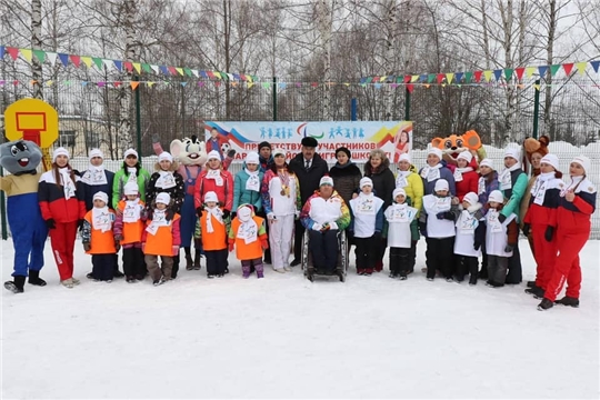 Дошкольники  приняли участие в Малых Паралимпийских играх
