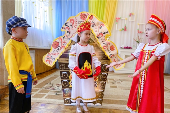 Всемирный день театра празднуют в детских садах города Чебоксары