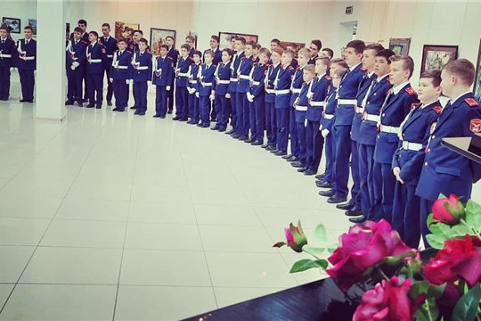 Столичная школа № 40 приняла участие в кадетском балу