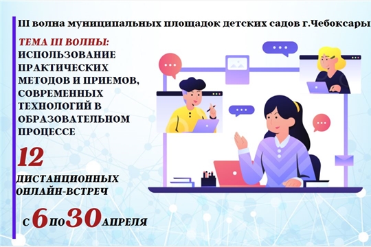 В детских садах города Чебоксары организованы интересные формы работы муниципальных площадок