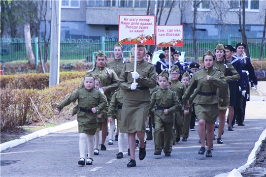 В дошкольных учреждениях города Чебоксары состоялся "Парад дошколят"