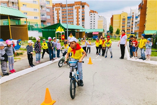 В детских садах города Чебоксары успешно реализуется проект «Мы выбираем спорт!»