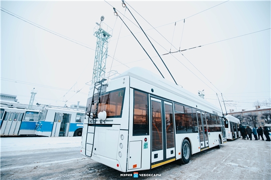 В субботу, 16 января, троллейбус № 20 в Чебоксарах будет запущен по измененной схеме