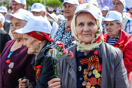 Выплату ко Дню Победы в Чебоксарах получат 96 инвалидов и участников войны