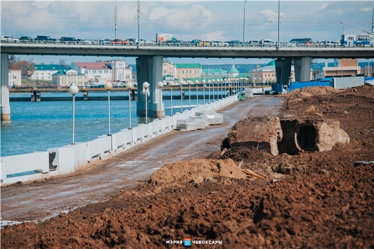Реконструкция Чебоксарского залива продолжается