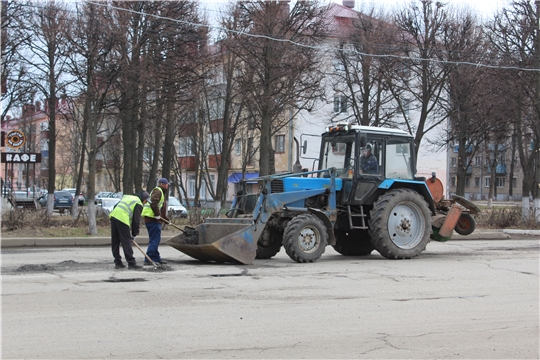 В городе Канаш началась подготовка к празднованию Дня Победы