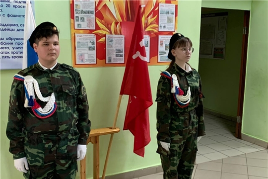 В школах города Канаш проходят мероприятия, посвященные Дню Победы