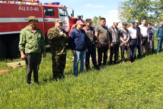 В Яльчикском районе определили лучшую добровольную дружину