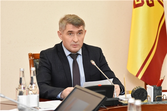 Заседание Координационного совещания при Главе Чувашской Республики по обеспечению правопорядка в Чувашской Республике с главами администраций муниципальных районов и городских округов Чувашской Республики, руководителями территориальных подразделений правоохранительных органов  (фото Василия Кузьмина)