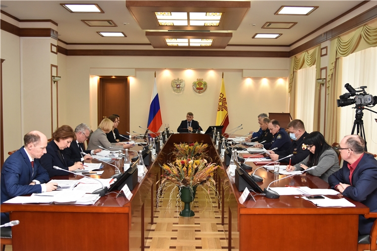 Олег Николаев провел заседание Координационного совещания по обеспечению правопорядка в Чувашской Республике