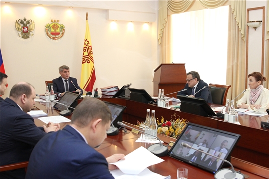 Заседание Кабинета Министров Чувашской Республики